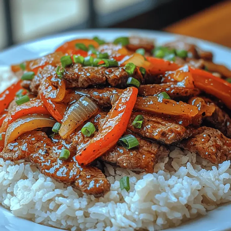 Pepper steak is a beloved dish that holds a special place in Asian cuisine, particularly within Chinese and Vietnamese culinary traditions. This dish beautifully marries tender cuts of beef with a vibrant array of colorful bell peppers, all coated in a savory sauce that is both aromatic and flavorful. Pepper steak is more than just a meal; it’s a celebration of flavors and textures that can transport you to the bustling streets of Asian cities.