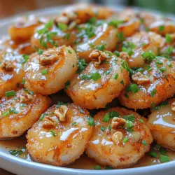 Honey Walnut Shrimp is a beloved dish that has found a special place in the hearts of food enthusiasts, particularly within Asian cuisine. Originating from Chinese-American restaurants, this dish has become a staple for those seeking a delightful combination of flavors that tantalize the taste buds. The unique blend of sweet and savory elements makes Honey Walnut Shrimp not just a meal, but an experience that can elevate any dining occasion. Whether you’re preparing a casual weeknight dinner or hosting a festive gathering, this dish promises to impress with its vibrant flavors and appealing presentation.