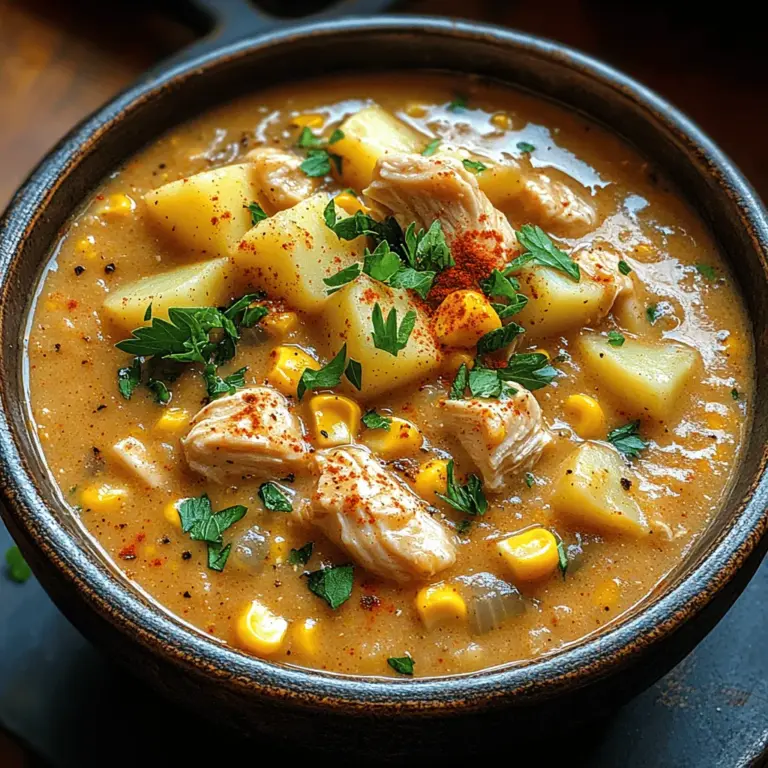 The star of our chowder is the chicken breast, known for its lean protein content and versatility. When selecting chicken for your chowder, look for fresh, high-quality cuts that are firm to the touch with no discoloration. Organic or free-range chicken is often recommended for a better flavor profile and ethical considerations. Nutritionally, chicken breasts are low in calories but high in protein, making them an excellent choice for a hearty meal without the guilt.