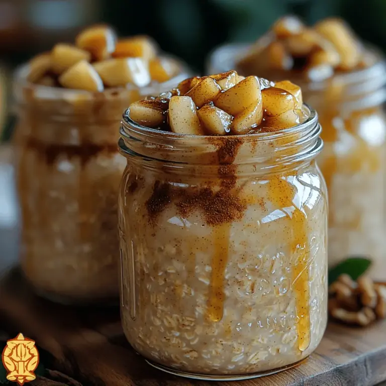As the morning sun rises and a new day begins, many of us seek a breakfast that is not only nutritious but also delicious. Apple Pie Overnight Oats offer a perfect solution for those looking to blend wholesome ingredients with the comforting flavors reminiscent of a classic apple pie. This easy-to-make recipe transforms traditional apple pie into a convenient breakfast option that you can prepare the night before. With a handful of simple ingredients, you can create a meal that is satisfying, nourishing, and customizable to suit your taste preferences.