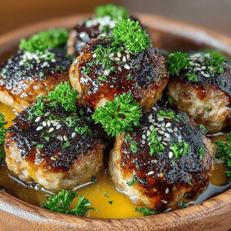 In the realm of comforting family meals, few dishes can rival the charm of homemade meatballs. Among the myriad of variations, Sweet & Savory Honey Garlic Turkey Meatballs stand out as a delectable option that captures the hearts and taste buds of all who try them. This dish is not only a feast for the senses, but it also promises a healthier alternative to traditional meatballs, making it an appealing choice for both family dinners and social gatherings.