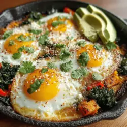 In the realm of breakfast dishes, few can match the vibrant colors and nourishing qualities of a Sweet Potato & Kale Sunrise Skillet. This delightful one-pan meal not only pleases the palate but also provides a wealth of nutrients to kickstart your day. With its combination of sweet potatoes, kale, and a medley of other wholesome ingredients, it serves as an excellent option for anyone seeking a nutritious and satisfying breakfast. The beauty of this dish lies in its simplicity and versatility, making it perfect for busy mornings when time is of the essence but health cannot be compromised.
