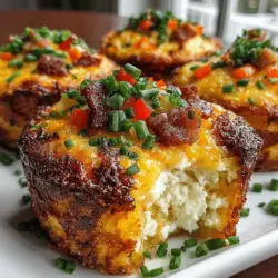 When it comes to flavoring your Golden Hashbrown Egg and Cheese Cupcakes, garlic and onion powder are two standout seasonings that can elevate the dish to new heights. These seasonings provide a savory depth that complements the natural flavors of the potatoes and eggs beautifully. Garlic powder adds a hint of sweetness and umami, while onion powder contributes a mild, aromatic quality that rounds out the flavor profile. By incorporating these spices, you create a more complex and satisfying taste experience that will leave your guests raving about your culinary skills.