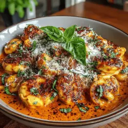When it comes to pasta dishes that deliver on both flavor and comfort, Creamy Roasted Red Pepper Tortellini stands out as a delightful option. This dish combines the rich creaminess of a sauce with the smoky, sweet notes of roasted red peppers, creating an experience that is both indulgent and satisfying. The tortellini, with its tender dough encasing a savory filling, serves as the perfect vessel for this luscious sauce, making it a beloved choice for pasta lovers everywhere.