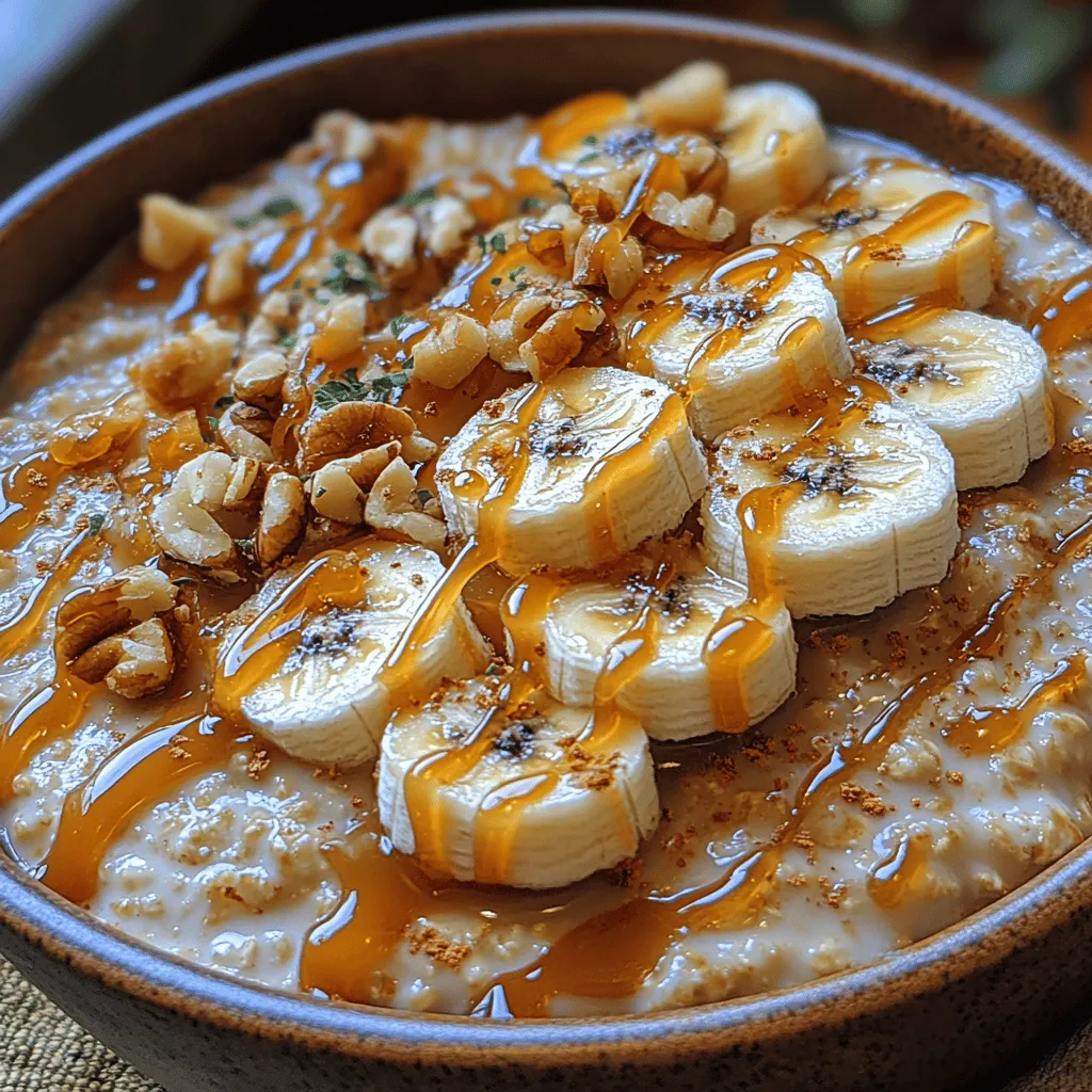 In the realm of breakfast delights, few dishes can rival the warmth and satisfaction of a bowl of creamy oats. This Creamy Caramel Banana Oats recipe not only tantalizes your taste buds but also provides a nourishing start to your day. Perfect for busy mornings or leisurely weekends, this dish combines the natural sweetness of bananas with the indulgent richness of caramel, creating a comforting and decadent breakfast experience.