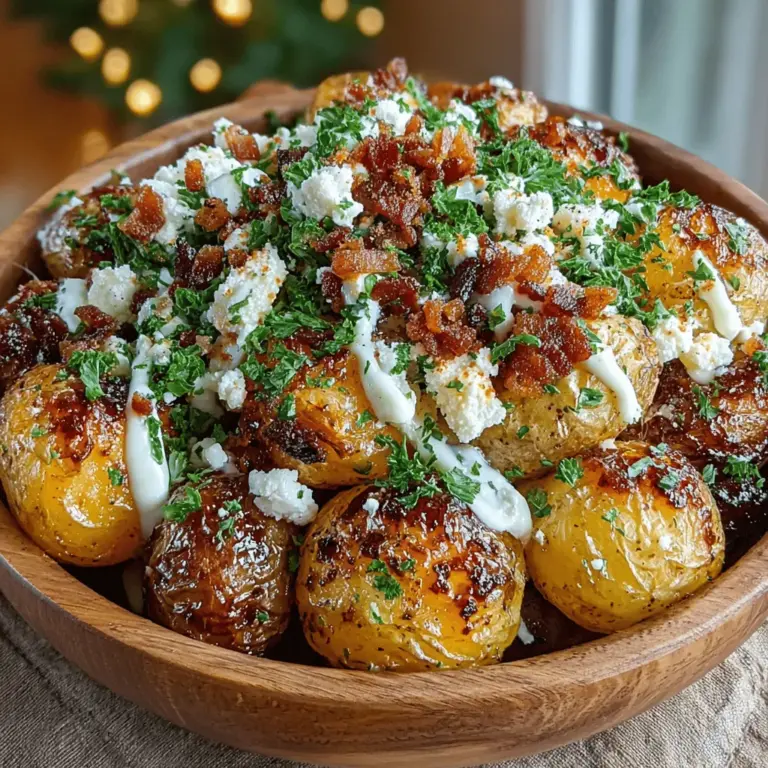When it comes to side dishes or snacks that pack a punch, Smoky Paprika Ranch Roasted Baby Potatoes take the spotlight. These tiny, tender gems are not just any ordinary potatoes; they are transformed into a culinary delight that is both versatile and full of flavor. Whether served alongside grilled meats, as part of a hearty brunch, or enjoyed on their own as a quick snack, these roasted potatoes are sure to impress.