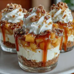 No-bake desserts have carved out a special place in the hearts of home cooks and dessert lovers alike. They offer the convenience of quick preparation without the fuss of heating the oven, making them an ideal choice for warm weather gatherings, family celebrations, or any time you crave something sweet without the hassle. Among the myriad of no-bake options, the Caramel Apple Pie Cups Delight stands out as a delectable treat that masterfully combines the classic flavors of apple pie with the smooth richness of caramel, all presented in an easy-to-assemble cup format.
