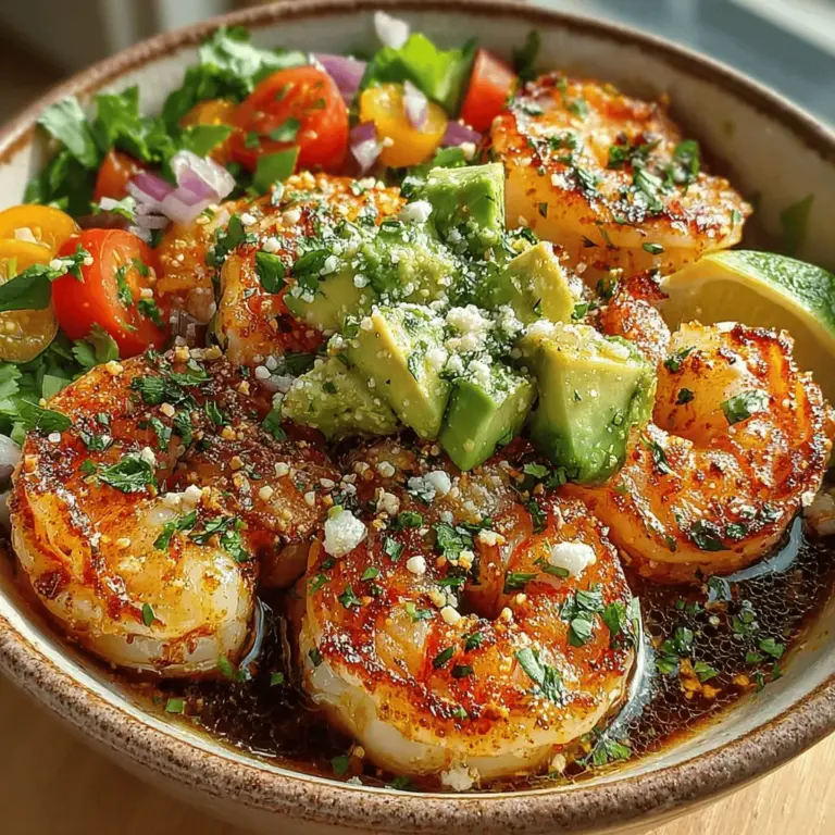 As the warm weather beckons, there's nothing quite like a Chilled Shrimp & Avocado Salad to invigorate your palate and refresh your senses. This vibrant dish is not only a feast for the eyes but also a culinary celebration of summer's bounty. Perfect for sunny gatherings, light lunches, or as a healthy appetizer, this salad brings together the succulent flavors of shrimp and the creamy texture of ripe avocados, creating a delightful medley that is both satisfying and nutritious.