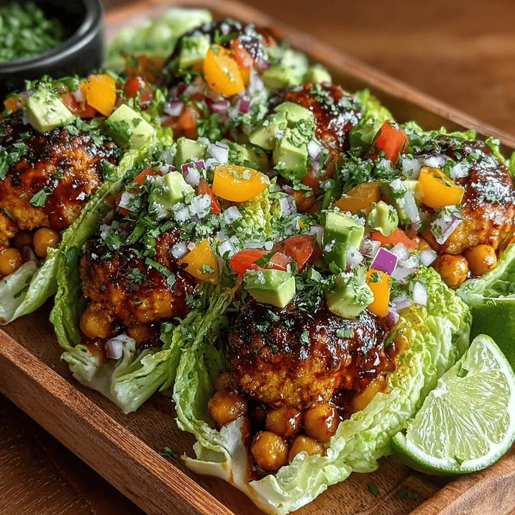 In recent years, the popularity of plant-based eating has soared, driven by an increasing awareness of health, sustainability, and ethical food choices. More people are gravitating towards diets that are rich in fruits, vegetables, legumes, and whole grains. As a result, recipes that combine nutrition with delightful flavors have become essential in home kitchens. One such dish that stands out for its ease of preparation, taste, and health benefits is Crispy BBQ Chickpea Lettuce Boats. This innovative recipe offers a refreshing twist on traditional wraps and sandwiches, providing a delicious way to enjoy wholesome ingredients.