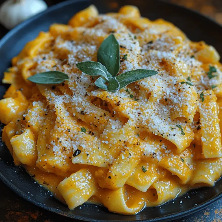 As the leaves begin to change and the air turns crisp, the culinary landscape transforms, inviting a plethora of fall-inspired flavors into our kitchens. One delightful recipe that encapsulates the essence of autumn is Creamy Pumpkin Delight Pasta Sauce. This rich and velvety sauce not only celebrates the beloved pumpkin but also offers a unique twist to traditional pasta dishes, making it a perfect choice for cozy dinners or festive gatherings.