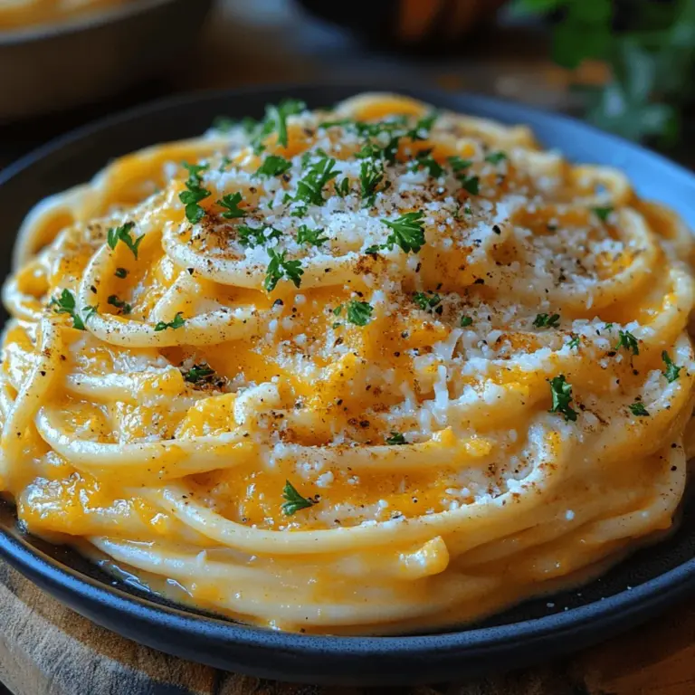 As the leaves turn vibrant shades of orange and red and the air becomes crisp with the onset of autumn, there's a palpable shift in our culinary cravings. The heart of fall beckons us to indulge in warm, comforting dishes that encapsulate the essence of the season. Among these seasonal favorites is a dish that offers a delightful twist to classic Italian cuisine: Pumpkin Spice Alfredo. This unique fusion combines the creamy texture of traditional Alfredo sauce with the rich, sweet notes of pumpkin and warm spices, creating a pasta experience that is both visually appealing and deeply satisfying.