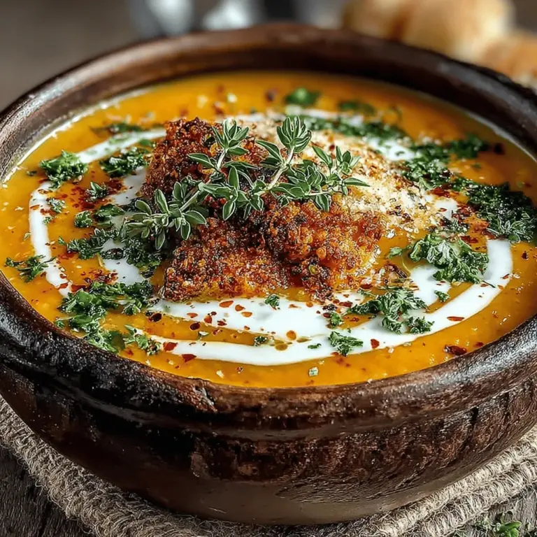 As the chill of autumn approaches, there’s nothing quite as comforting as a bowl of creamy soup to warm your soul. The Creamy Roasted Carrot & Parsnip Soup is a perfect embodiment of this cozy experience. This delightful soup is not only rich in flavor but also packed with nutrients, making it a wholesome choice for any meal. With its smooth texture and vibrant color, this dish is sure to please both your palate and your eyes.