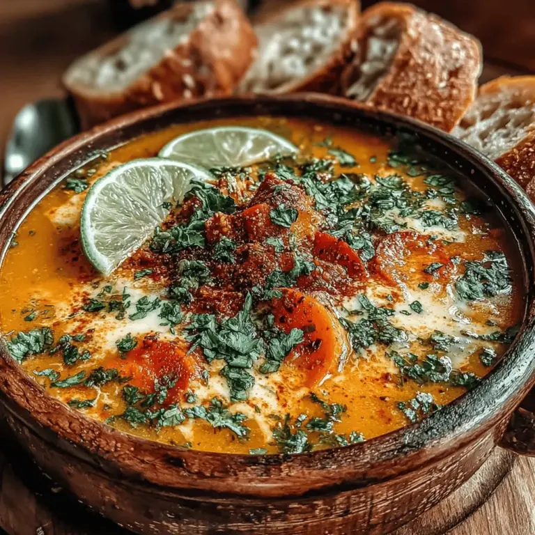 As the leaves turn and the air becomes crisp, there’s nothing quite like a warm, hearty stew to bring comfort and nourishment to your table. Enter the Cozy Spiced Pumpkin Chickpea Stew with Coconut—a delightful dish that not only warms the soul but also tantalizes the taste buds. This stew is a perfect blend of flavors, combining the natural sweetness of pumpkin with the earthiness of chickpeas and the creamy richness of coconut milk. Whether you’re enjoying it on a chilly evening or serving it at a gathering, this stew is sure to become a favorite in your recipe repertoire.