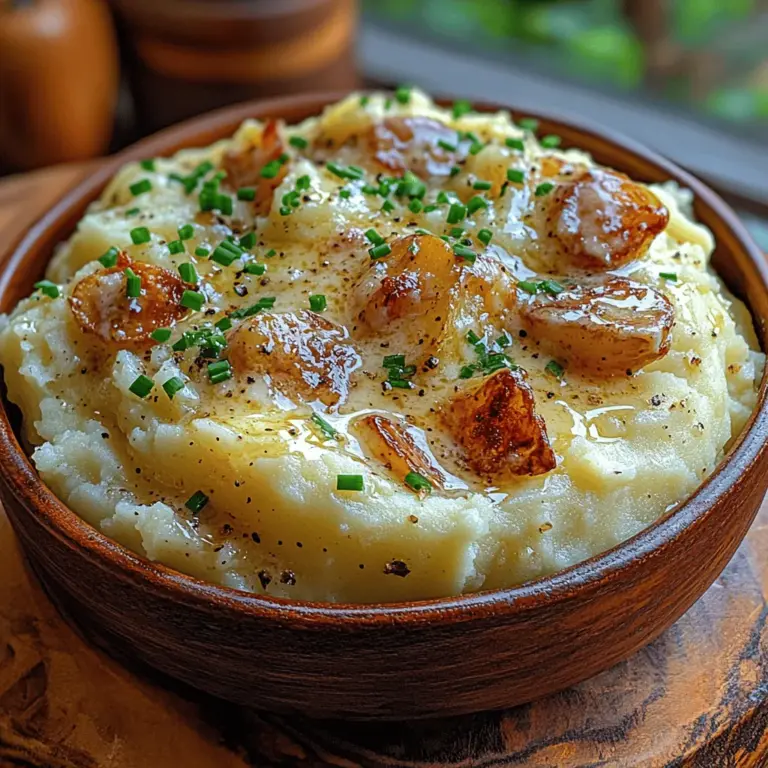 To achieve the perfect flavor in your Dreamy Creamy Garlic Mashed Potatoes, mastering the technique of sautéing garlic is essential. The goal is to infuse the potatoes with a rich, aromatic garlic essence without allowing the garlic to brown, which can lead to a bitter taste.