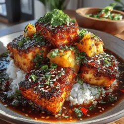 Pineapple Paradise Glazed Tofu: A Flavorful Plant-Based Delight