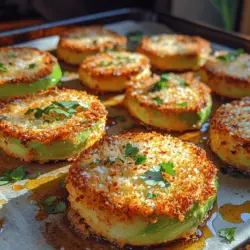 In recent years, avocados have surged in popularity, becoming a staple in modern cuisine. Their creamy texture and rich flavor make them a versatile ingredient, perfect for everything from brunch to dinner. One innovative way to enjoy this beloved fruit is through the delightful recipe for Crunchy Baked Avocado Slices. This dish not only serves as a delicious snack or appetizer but also combines healthiness with indulgence, making it a fantastic option for gatherings or a simple treat at home.
