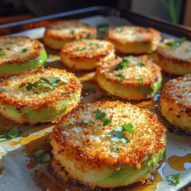 In recent years, avocados have surged in popularity, becoming a staple in modern cuisine. Their creamy texture and rich flavor make them a versatile ingredient, perfect for everything from brunch to dinner. One innovative way to enjoy this beloved fruit is through the delightful recipe for Crunchy Baked Avocado Slices. This dish not only serves as a delicious snack or appetizer but also combines healthiness with indulgence, making it a fantastic option for gatherings or a simple treat at home.