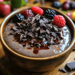 In the world of desserts, striking the perfect balance between indulgence and health can often feel like a daunting task. However, the decadent sweet chocolate chia pudding offers a solution that satisfies your chocolate cravings while maintaining a nutritious profile. This creamy, rich dessert not only tantalizes your taste buds but also provides a wealth of health benefits, making it an ideal treat for both dessert lovers and health-conscious individuals alike. Chia pudding, known for its unique texture and versatility, has quickly become a staple in many kitchens. Packed with omega-3 fatty acids, fiber, and antioxidants, this pudding is not just a dessert; it's a nourishing option that can be enjoyed any time of day.