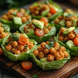 In the realm of vibrant, health-conscious cuisine, the Fiery Crunchy Chickpea Bliss recipe stands out as a tantalizing dish that promises an explosion of flavors and textures. This culinary creation is not only a feast for the palate but also a nourishing option packed with nutrients. The combination of crispy roasted chickpeas, zesty spices, and fresh produce makes it a versatile dish, ideal for everything from casual get-togethers to meal prep for the week ahead. Whether you are a spice enthusiast or seeking a nutritious vegetarian option, this recipe caters to all tastes, ensuring everyone can savor its delightful crunch and invigorating spices.