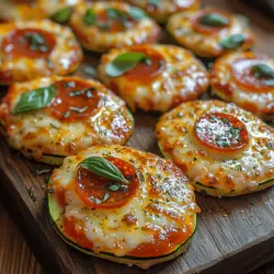 Pizza has long held a cherished place in the hearts and stomachs of food lovers around the world. Its versatility, with endless topping combinations and styles, makes it a universally appealing dish. However, as dietary preferences evolve and health consciousness grows, many are seeking healthier alternatives that still satisfy that pizza craving. Enter Zesty Zucchini Pizza Bites—a delightful, nutritious twist on the classic pizza that maintains all the flavors we love while offering a lower-calorie option.