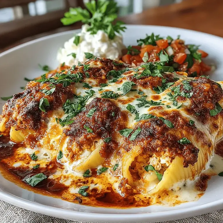 Baked Chicken Parmesan Stuffed Shells are a delightful fusion of classic Italian flavors and comforting home-cooked goodness. This dish takes traditional chicken Parmesan and transforms it into an innovative pasta creation that is not only visually appealing but also rich in protein and cheesy indulgence. The combination of tender pasta shells filled with savory chicken and a medley of cheeses is a guaranteed crowd-pleaser, making it an ideal choice for family dinners, potlucks, or festive gatherings. In this blog post, we will guide you through the recipe step-by-step, sharing insights on ingredients, preparation techniques, and serving suggestions to ensure your culinary success.