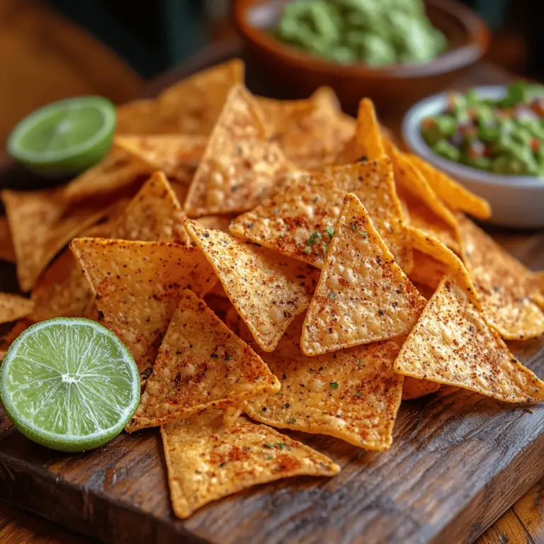 When it comes to snacking, nothing beats the satisfaction of homemade treats. The joy of crafting your own snacks is not just about the process; it’s about the fresh ingredients, the ability to customize flavors, and the delightful aroma that fills your kitchen. Among the myriad of snack options, Zesty Crunchy Chili Lime Tortilla Chips stand out as a vibrant and flavorful choice that can elevate any gathering or satisfy your midday cravings.