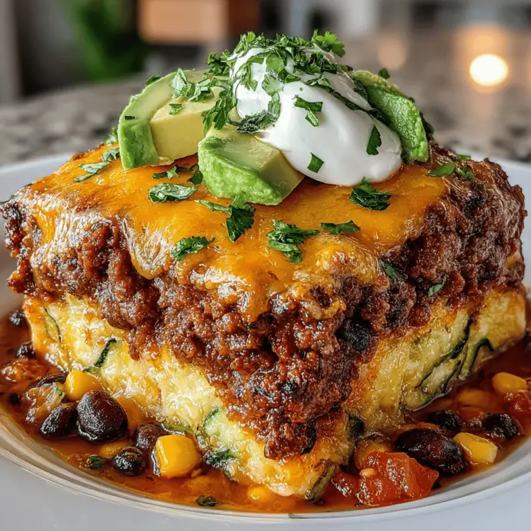 Creating the perfect zoodles, or zucchini noodles, is a crucial step in making the Cheesy Taco Zoodle Casserole. The quality of your zoodles will significantly impact the texture and overall success of the dish. Here are some best practices for spiralizing and handling zucchini: