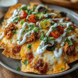 In the world of appetizers, few dishes can rival the delightful crunch and flavor explosion of nachos. Traditionally celebrated for their cheesy decadence and endless topping possibilities, nachos have earned their place as a staple for gatherings, movie nights, and game day celebrations. However, if you’re looking to indulge without the guilt, there’s a healthier yet equally delicious twist on this classic that you need to try: Crispy Pita Nachos with Ranch Chicken.
