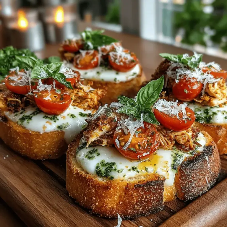 In a world where time is often of the essence, finding a recipe that combines convenience with flavor can feel like a culinary triumph. Enter Pesto Chicken and Tomato Toast Melts—an irresistible dish that marries the heartiness of chicken with the freshness of tomatoes and the aromatic kick of basil pesto. This delightful creation not only satisfies hunger but also elevates your meal with vibrant colors and bold flavors, making it a perfect option for lunch or a light dinner.