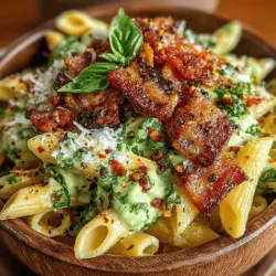 Creating the perfect Creamy Avocado and Bacon Penne requires careful attention to detail at each stage of the cooking process. Follow these steps meticulously to ensure your dish is rich in flavor and texture.