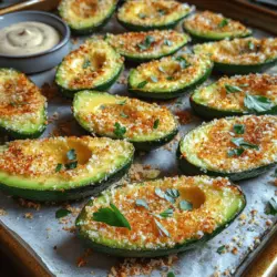 Crispy Parmesan Avocado Fries are a delightful and healthier alternative to traditional French fries. This innovative recipe combines the creamy texture of ripe avocados with a crunchy, cheesy coating, resulting in a snack or side dish that is both satisfying and nutritious. Popular among health-conscious eaters and food lovers alike, these fries have gained traction on social media platforms and food blogs, making them a must-try dish for anyone looking to elevate their snacking game.