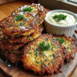 Zucchini is one of the most versatile vegetables in the culinary world, celebrated for its mild flavor and adaptability in a multitude of dishes. Whether sautéed, grilled, or baked, zucchini can shine in both savory and sweet recipes. Among its many preparations, crispy zucchini fritters stand out not only for their delightful crunch but also for their exceptional ability to serve as a snack or appetizer that pleases a crowd. When paired with a creamy garlic aioli, these fritters transform into a flavor-packed treat that is hard to resist.