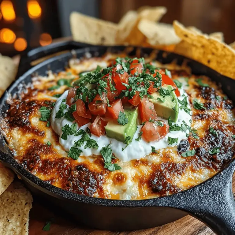 If you’re on the lookout for a dish that embodies comfort and indulgence, look no further than the Cheesy Black Bean & Avocado Queso Skillet. This vibrant and creamy dish is a delightful fusion of textures and flavors that’s sure to please a crowd. Whether you’re hosting a game day gathering, a cozy movie night, or simply want to treat yourself, this queso skillet is the perfect addition to your culinary repertoire.