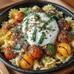 Cherry Tomato Burrata Bliss: A Culinary Delight