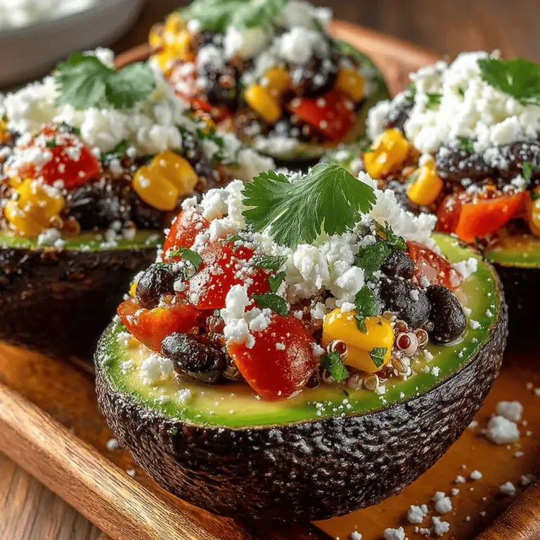 In recent years, avocados have surged in popularity, becoming a staple in modern cuisine. Their creamy texture and rich flavor have made them a favorite among health enthusiasts and food lovers alike. These versatile fruits can be found in a myriad of dishes, from classic guacamole to trendy avocado toast, and they have earned a well-deserved place in the spotlight. One delightful way to enjoy avocados is through the innovative recipe known as Avocado Delight Boats. This dish not only showcases the avocado's natural beauty but also combines a medley of fresh ingredients, making it a healthy, vibrant, and easy-to-prepare option for any meal.