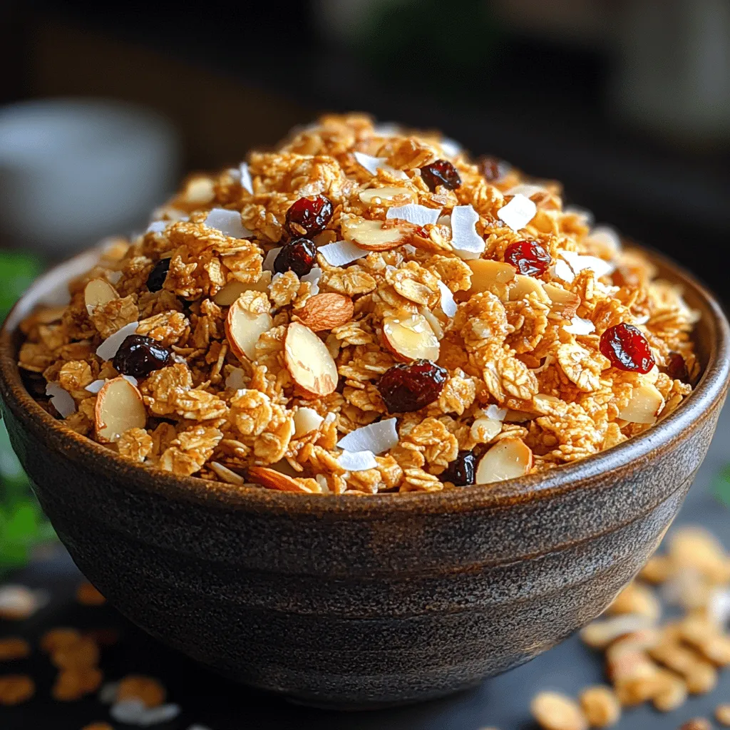 Granola has become a beloved staple in many households, serving as a versatile breakfast option or snack that can be enjoyed in various ways. The Toasty Almond Coconut Granola recipe elevates this classic dish, combining the nuttiness of almonds with the tropical sweetness of coconut. Not only is this granola delicious, but it also offers a wealth of nutritional benefits, making it a perfect choice for those seeking a healthy yet satisfying meal.