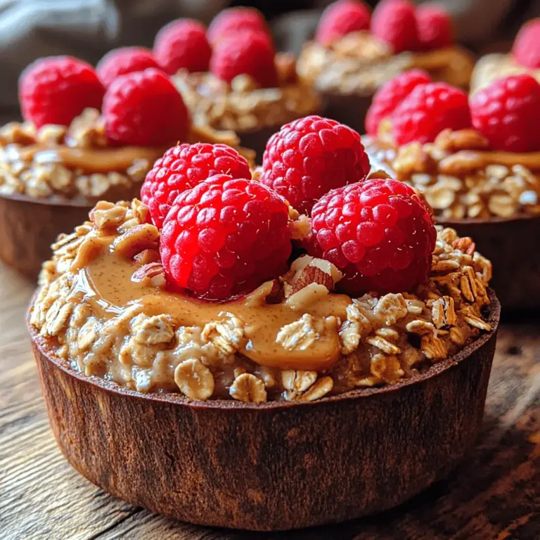 In recent years, the culinary landscape has seen an increasing demand for healthy, guilt-free recipes that cater to the growing interest in wellness and balanced eating. With more people seeking to nourish their bodies without sacrificing flavor, innovative dishes that combine nutrition and taste have taken center stage. One such delightful creation is the Guilt-Free Raspberry Oat Cups. These little powerhouses of flavor and health are not only delicious but also packed with nutrients, making them an ideal choice for breakfast or a satisfying snack.