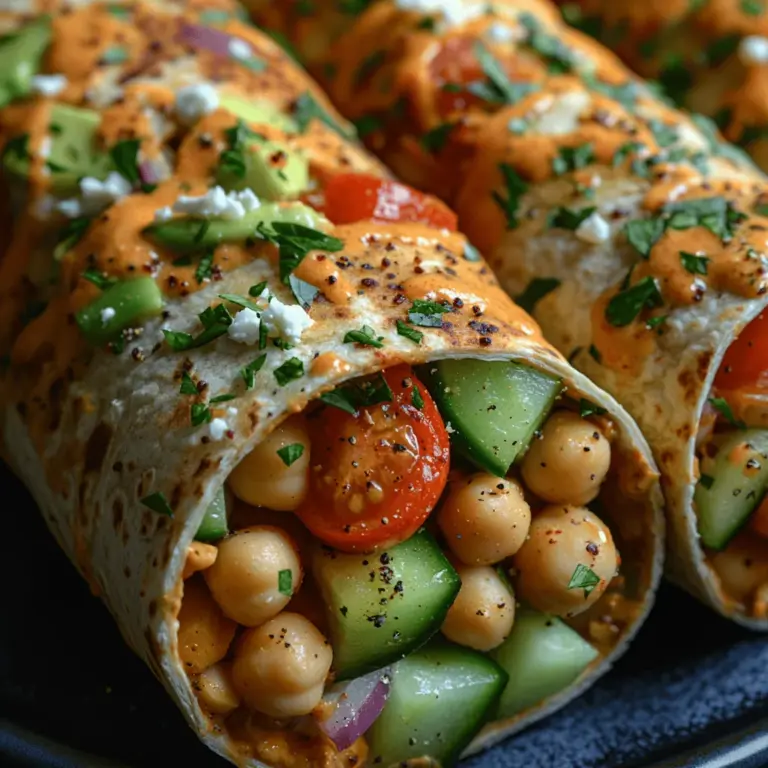 In recent years, there has been a notable shift toward plant-based meals as more people recognize the myriad health benefits associated with a diet rich in fruits, vegetables, legumes, and whole grains. As this trend continues to gain momentum, the demand for quick, healthy, and satisfying recipes has surged. Enter Chickpea Delight Wraps—a vibrant and nutritious option that not only caters to the growing vegan and vegetarian communities but also appeals to anyone seeking a wholesome meal.