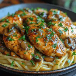 If you're in search of a hearty, flavorful dish that brings the taste of Italian cuisine right to your dinner table, look no further than Slow Cooker Chicken Marsala Delight. This delightful recipe not only showcases the rich culinary traditions of Italy but also provides a comforting meal that can easily fit into a busy weeknight routine. Originating from the region of Marsala in Sicily, Chicken Marsala has become a beloved staple in Italian-American households. Its combination of tender chicken, earthy mushrooms, and the distinctive sweetness of Marsala wine creates a dish that is both satisfying and sophisticated.