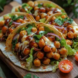 In recent years, the culinary landscape has increasingly embraced plant-based recipes, reflecting a broader shift towards healthier eating habits and sustainable food choices. As more individuals seek meals that are not only nutritious but also flavorful, the demand for innovative vegetarian and vegan options has surged. One such recipe that perfectly embodies this trend is the Crunchy BBQ Chickpea Wraps. These wraps are not only delicious but also packed with essential nutrients, making them an ideal meal for anyone, regardless of their dietary preferences.
