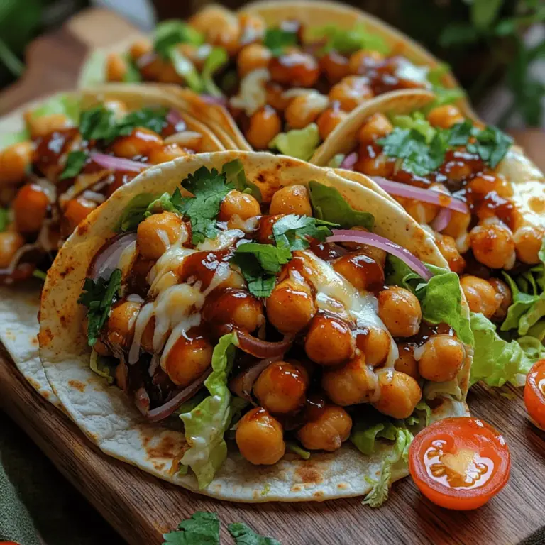 In recent years, the culinary landscape has increasingly embraced plant-based recipes, reflecting a broader shift towards healthier eating habits and sustainable food choices. As more individuals seek meals that are not only nutritious but also flavorful, the demand for innovative vegetarian and vegan options has surged. One such recipe that perfectly embodies this trend is the Crunchy BBQ Chickpea Wraps. These wraps are not only delicious but also packed with essential nutrients, making them an ideal meal for anyone, regardless of their dietary preferences.