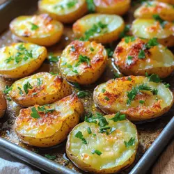 When it comes to comfort food, few dishes can rival the charm of crispy smashed baby potatoes. This delightful side dish combines the best of both worlds: a crunchy, golden-brown exterior that gives way to a soft, fluffy interior. Whether served alongside a juicy steak, roasted chicken, or grilled vegetables, these potatoes are sure to elevate any meal. Their delectable texture and flavor make them an irresistible addition to your dining table, perfect for both casual family dinners and festive gatherings.