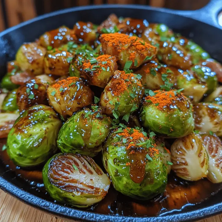 Brussels sprouts often evoke a love-hate relationship, but when prepared correctly, they can be a delightful addition to any meal. Enter the Smoky Maple Bacon Brussels recipe, a dish that transforms these often-misunderstood vegetables into an irresistible side that everyone at the table will enjoy. This delightful recipe combines the rich, savory flavor of crispy bacon with the subtle sweetness of maple syrup, creating a perfect balance that enhances the natural earthiness of Brussels sprouts.