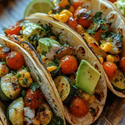 Roasting vegetables is an art that can elevate your taco experience to new heights. The process not only caramelizes the natural sugars in the veggies but also enhances their flavors, making them a perfect filling for your Fiery Fiesta Tacos.