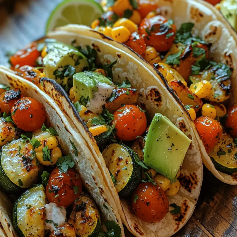 Roasting vegetables is an art that can elevate your taco experience to new heights. The process not only caramelizes the natural sugars in the veggies but also enhances their flavors, making them a perfect filling for your Fiery Fiesta Tacos.