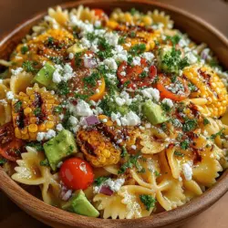 Grilled Corn Pasta Salad Recipe