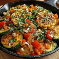 Sunshine Sauté: Summer Squash & Corn Delight