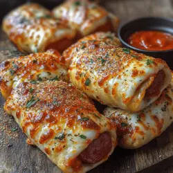 In recent years, snacks inspired by the beloved classic pizza have surged in popularity, capturing the hearts and taste buds of food lovers everywhere. Among these snacks, crispy pepperoni pizza rolls stand out as a favorite choice, offering an irresistible combination of flavors and textures. These delightful morsels serve as the perfect appetizer or snack, whether you're hosting a lively gathering, enjoying a cozy movie night at home, or simply seeking a delicious treat to satisfy your cravings.