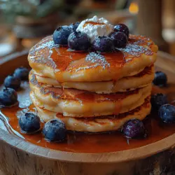 If you’re searching for a breakfast recipe that combines indulgence with a touch of sophistication, look no further than fluffy ricotta blueberry hotcakes. These delectable pancakes are not only an excellent way to start your day but also showcase the wonderful pairing of creamy ricotta cheese and juicy blueberries. The result is a light, airy, and flavorful dish that will leave your taste buds dancing with delight.