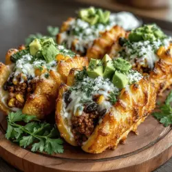 Mini Chicken Taco Shell Melts are an exciting twist on traditional taco recipes that bring a delightful combination of flavors and textures to the table. These bite-sized treats feature savory ground chicken nestled in mini taco shells, topped with gooey melted cheese and an array of fresh garnishes. Perfect for those who crave a satisfying meal or snack, Mini Chicken Taco Shell Melts are easy to prepare and can be customized to suit various tastes and dietary preferences.